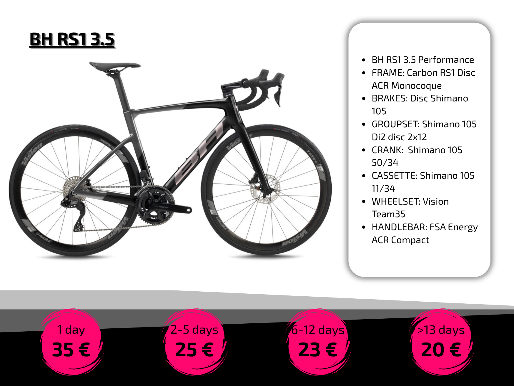 Road Bike BH RS1